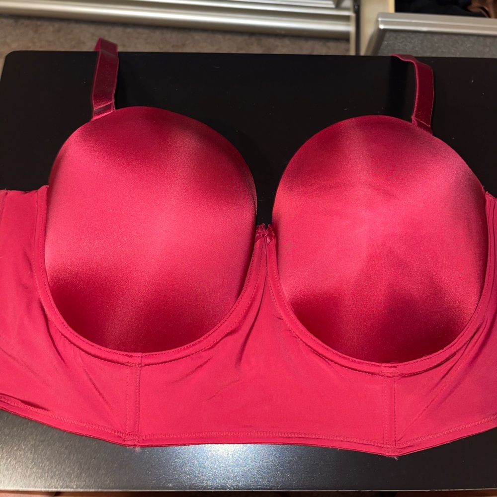 Torrid Red Long Line Bra